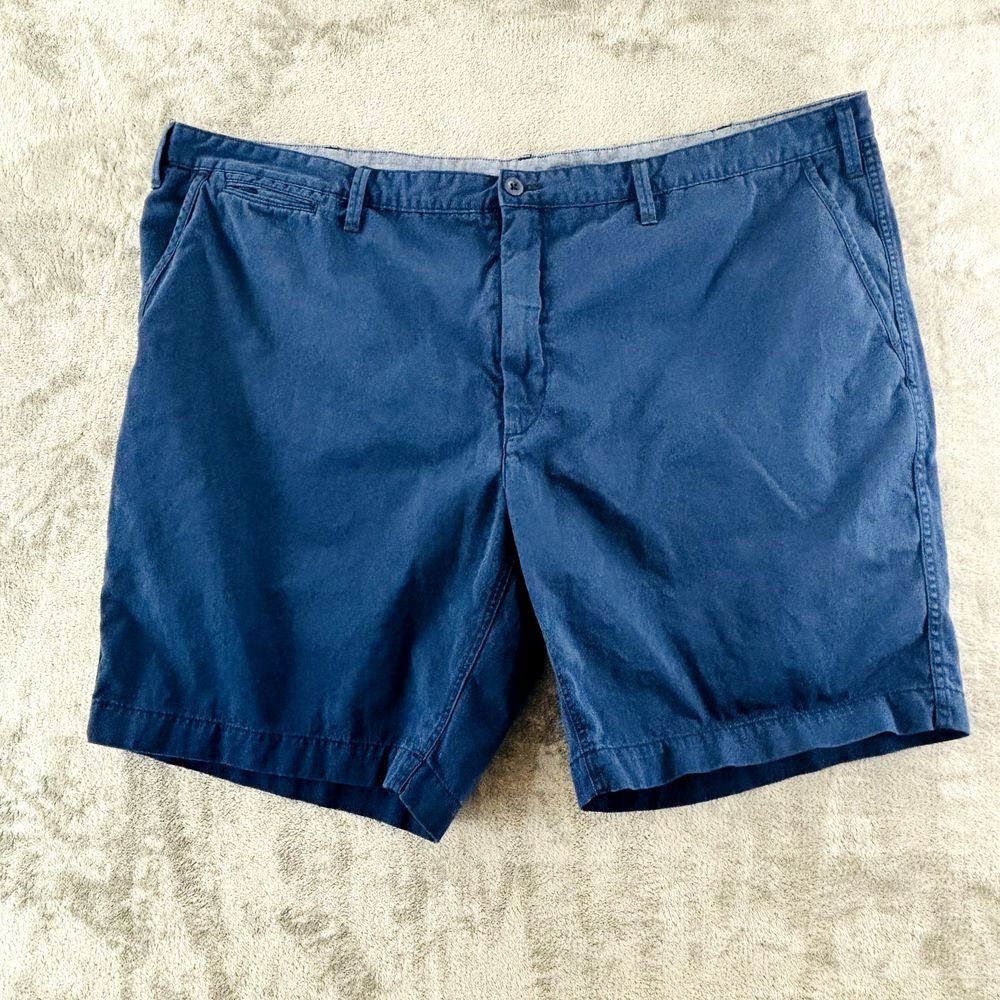Polo Ralph Lauren Classic Fit Chino Shorts Mens 50B Navy Blue 10" Inseam